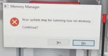 【InTouch】InTouch软件运行时提醒内存低